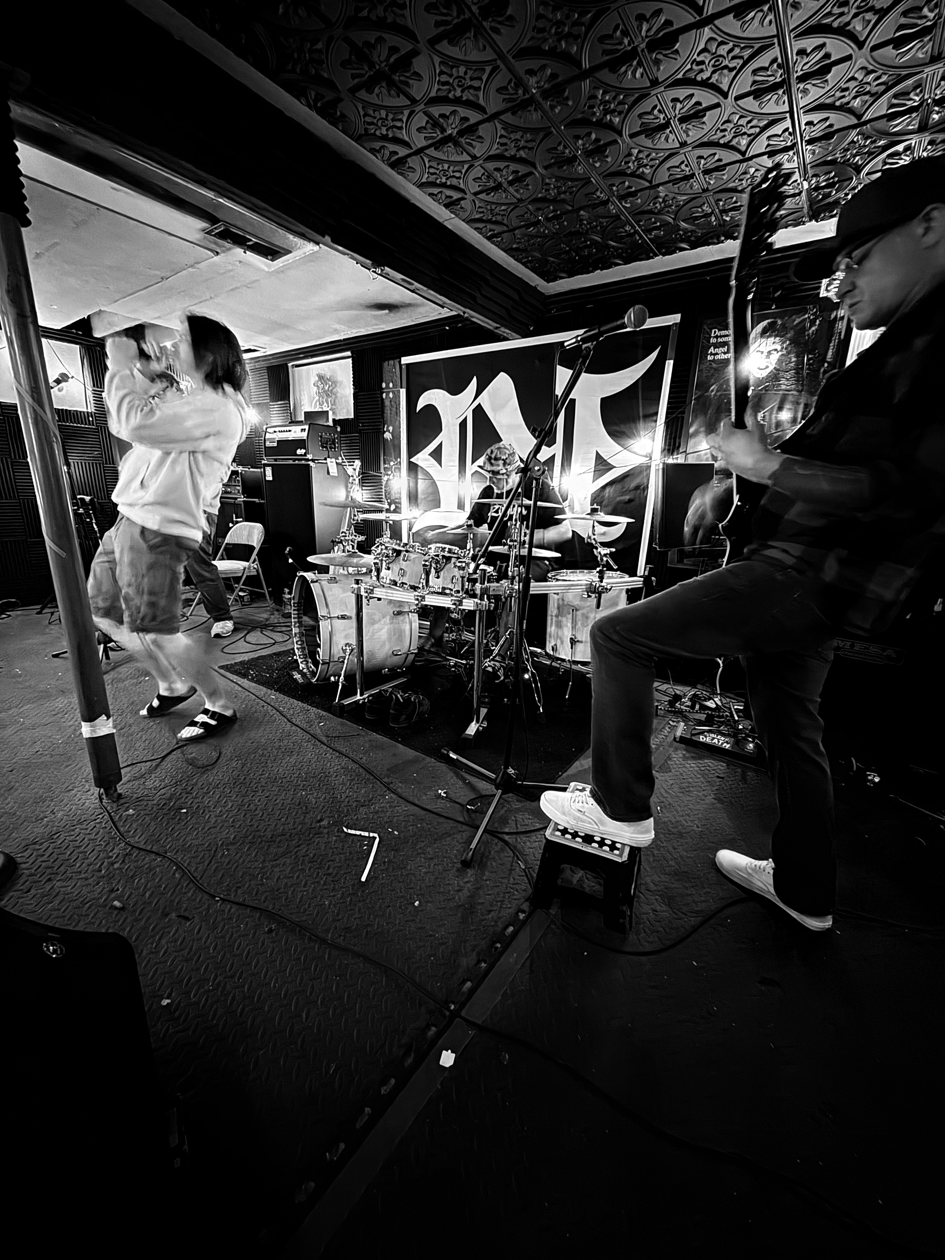 Ruin Everything on stage
